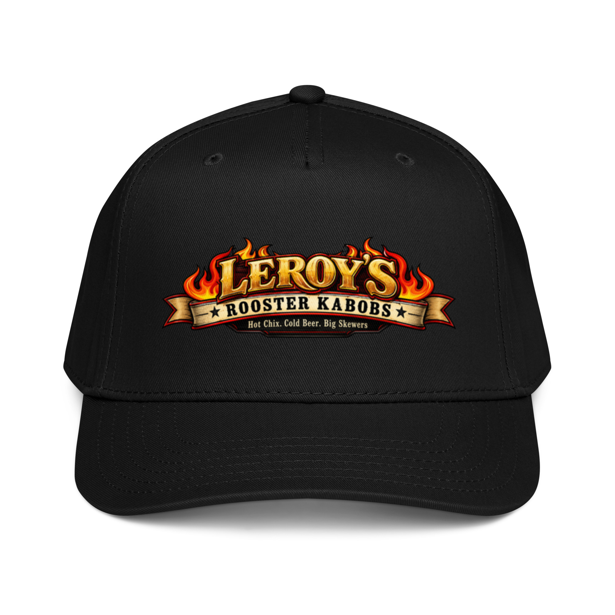 Leroy’s Flaming Logo Hat