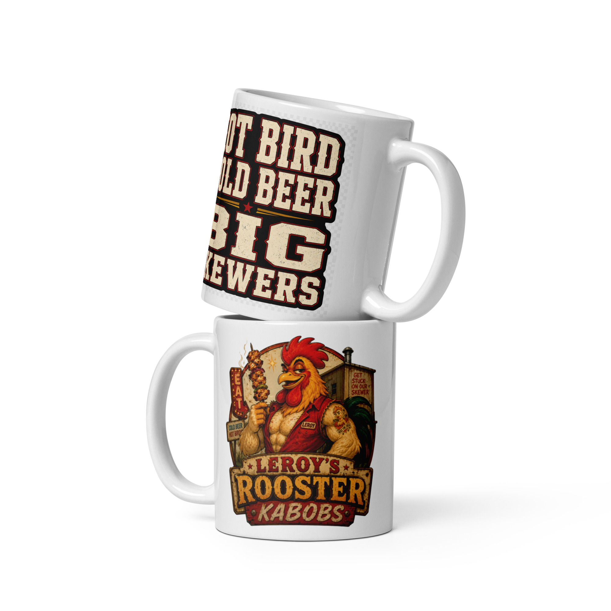 Leroy's Rooster Kabobs mug