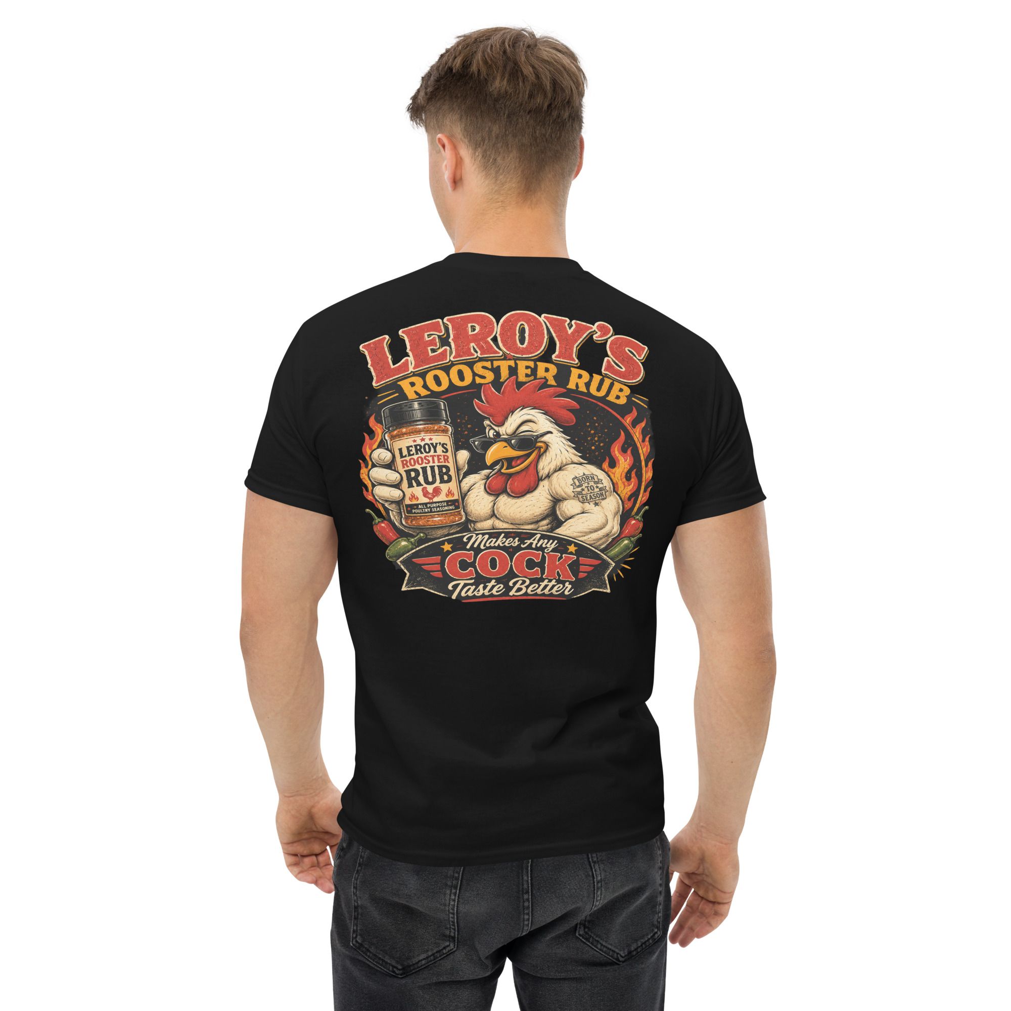 Leroy’s Rooster Rub T-Shirt
